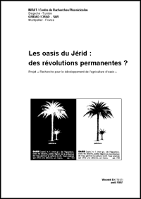 Les oasis du Jérid : des révolutions permanentes ?
